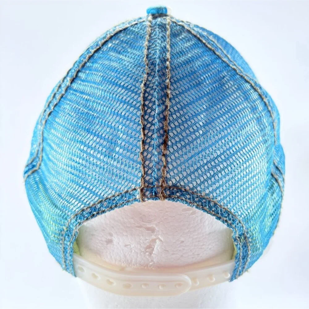 Pistil‎ Tropical Print Rope Trim Womens Snapback Trucker Hat Cap